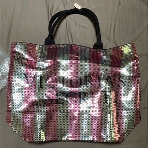 SOLD on M BRAND NEW VS sequin tote